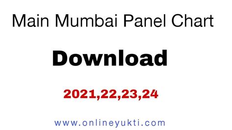 main mumbai panel chart 2021